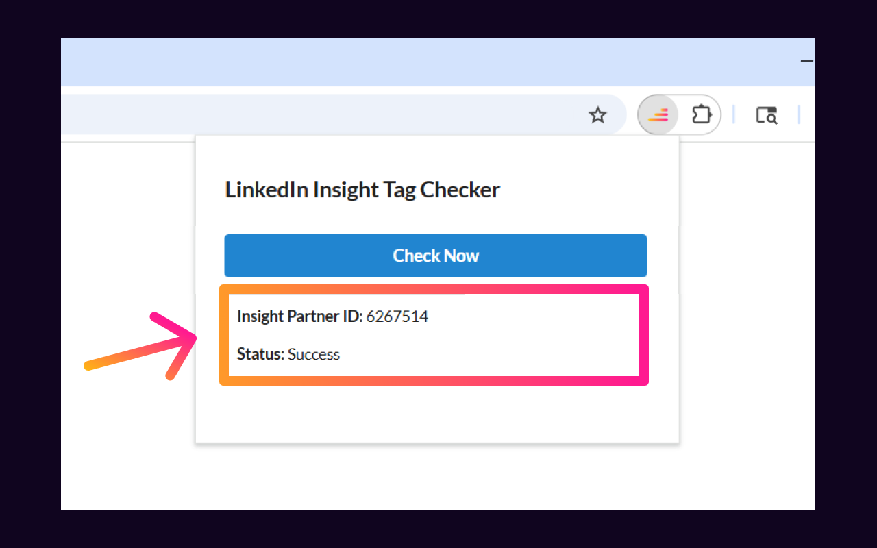 Insight Tag Checker for LinkedIn chrome谷歌浏览器插件_扩展第2张截图