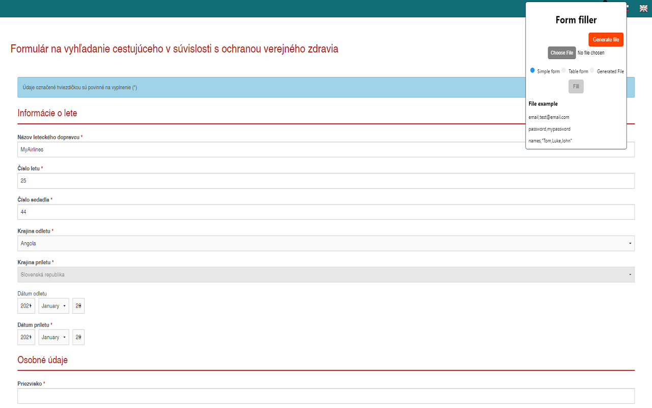 File form filler chrome谷歌浏览器插件_扩展第2张截图