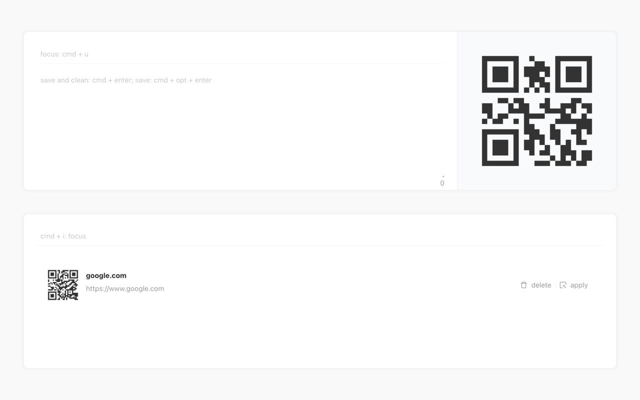 iQRCode: QR Code Generator & Extractor chrome谷歌浏览器插件_扩展第4张截图
