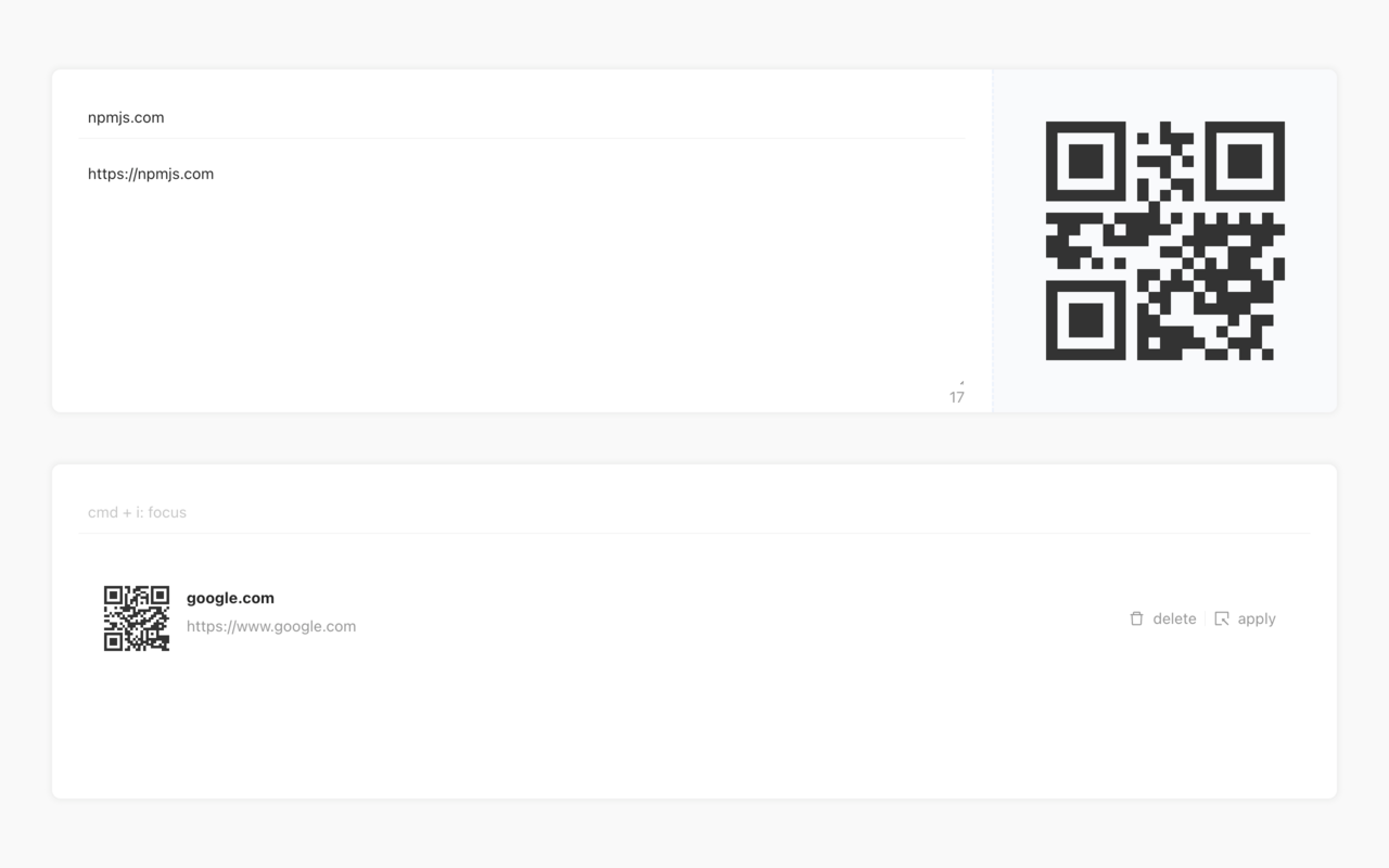 iQRCode: QR Code Generator & Extractor chrome谷歌浏览器插件_扩展第5张截图
