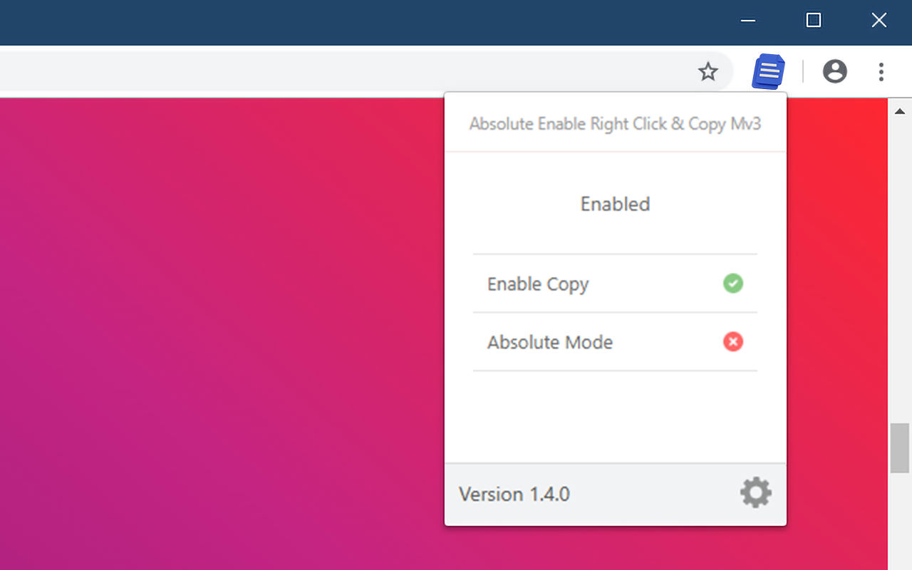 Absolute Enable Right Click & Copy Mv3 chrome谷歌浏览器插件_扩展第1张截图