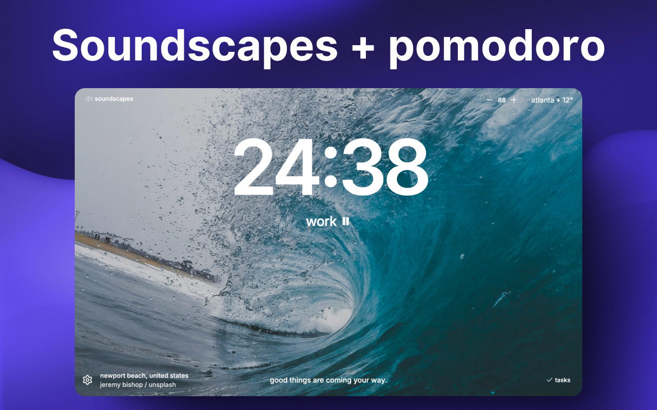Blooft - Beautiful New Tab chrome谷歌浏览器插件_扩展第1张截图