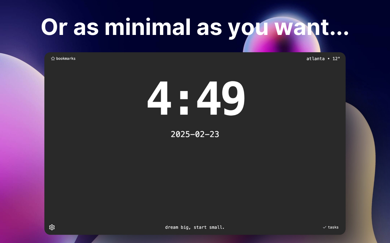 Blooft - Beautiful New Tab chrome谷歌浏览器插件_扩展第2张截图