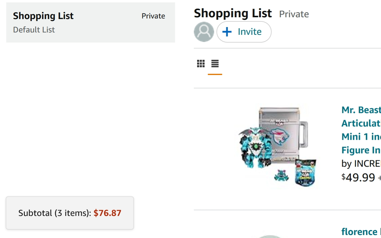 亚马逊心愿单价格计算器 chrome谷歌浏览器插件_扩展第1张截图