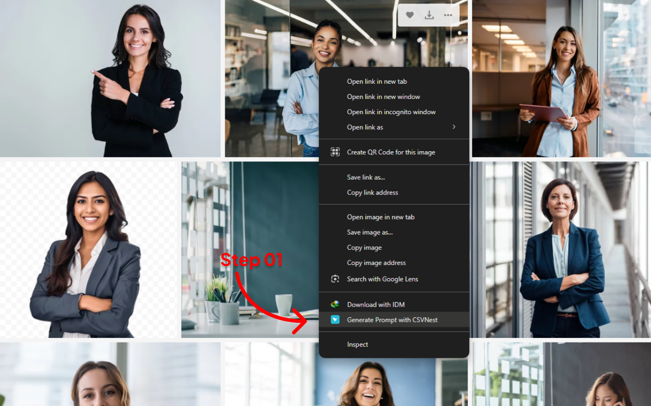 CSVNest - Image to Prompt Generator chrome谷歌浏览器插件_扩展第1张截图