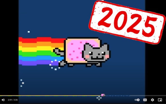 Nyan Cat Progress Bar for YouTube™ (2025) chrome谷歌浏览器插件_扩展第1张截图