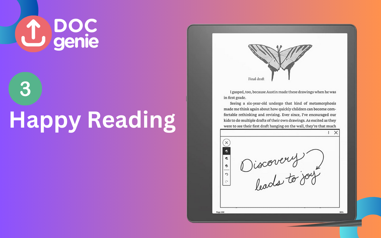 Doc Genie - Send Web as PDF to Kindle Scribe chrome谷歌浏览器插件_扩展第1张截图