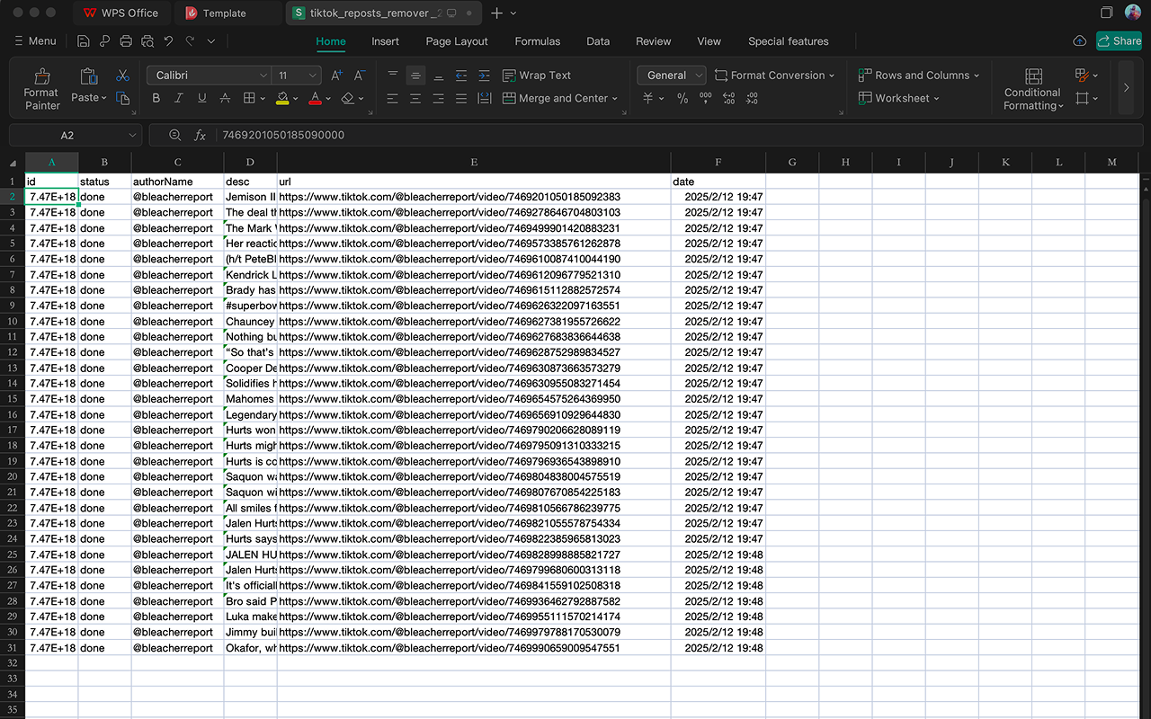 TikTok 转发删除器 chrome谷歌浏览器插件_扩展第3张截图