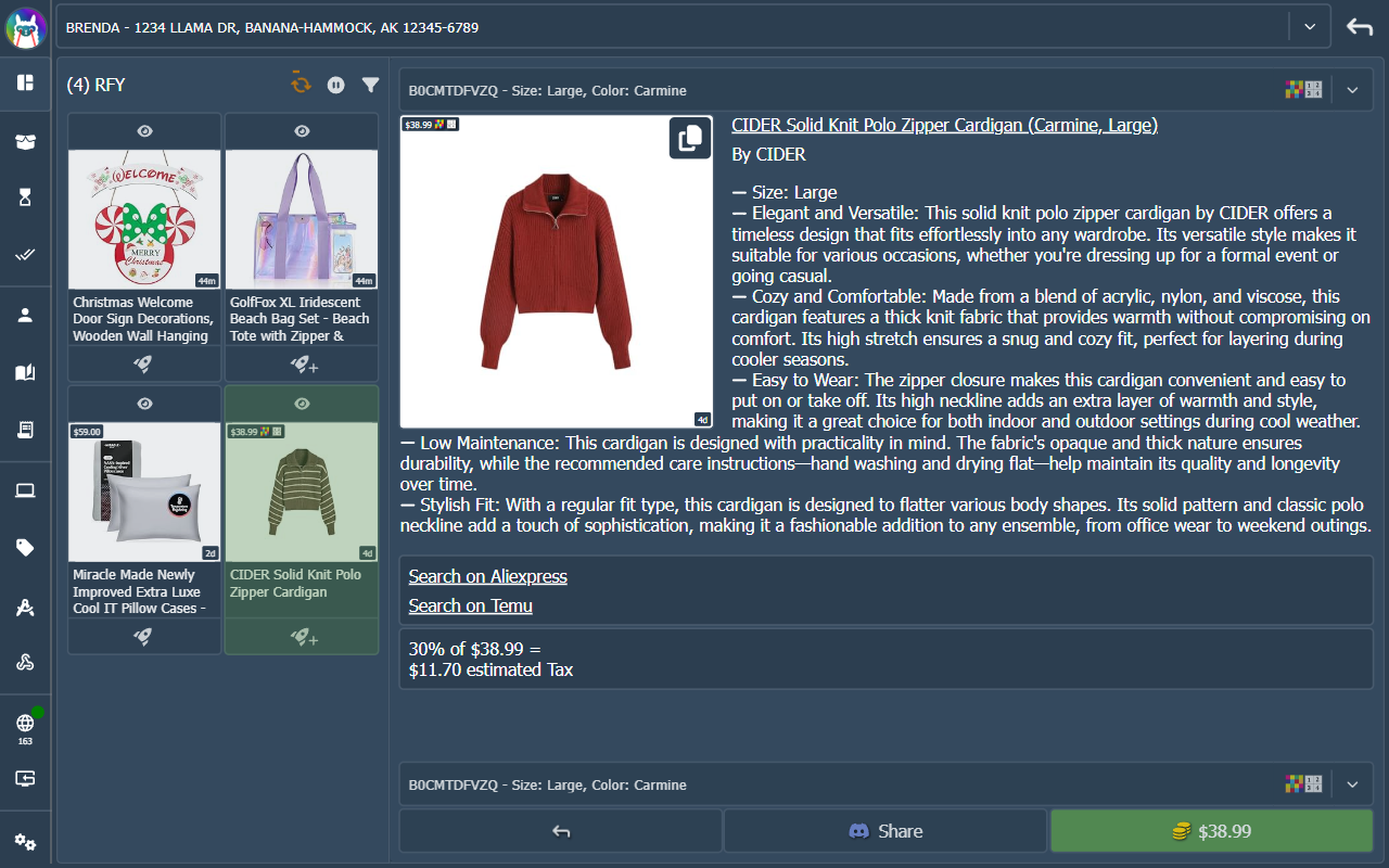 Amazon Vine Ultraviner chrome谷歌浏览器插件_扩展第1张截图