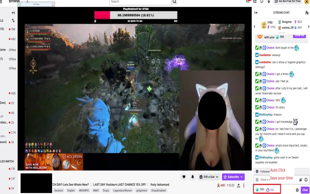 Twitch Auto Drops & Points Claimer chrome谷歌浏览器插件_扩展第1张截图
