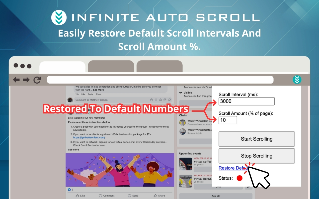 Infinite Auto Scroll chrome谷歌浏览器插件_扩展第1张截图