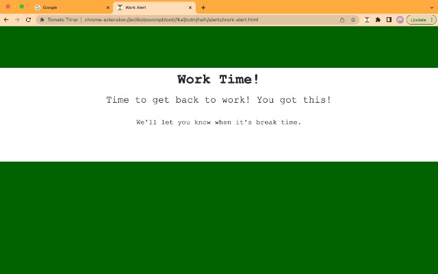 Tomato Timer chrome谷歌浏览器插件_扩展第1张截图