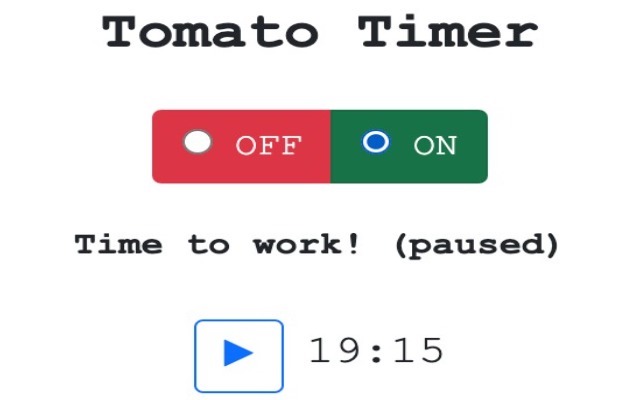 Tomato Timer chrome谷歌浏览器插件_扩展第4张截图