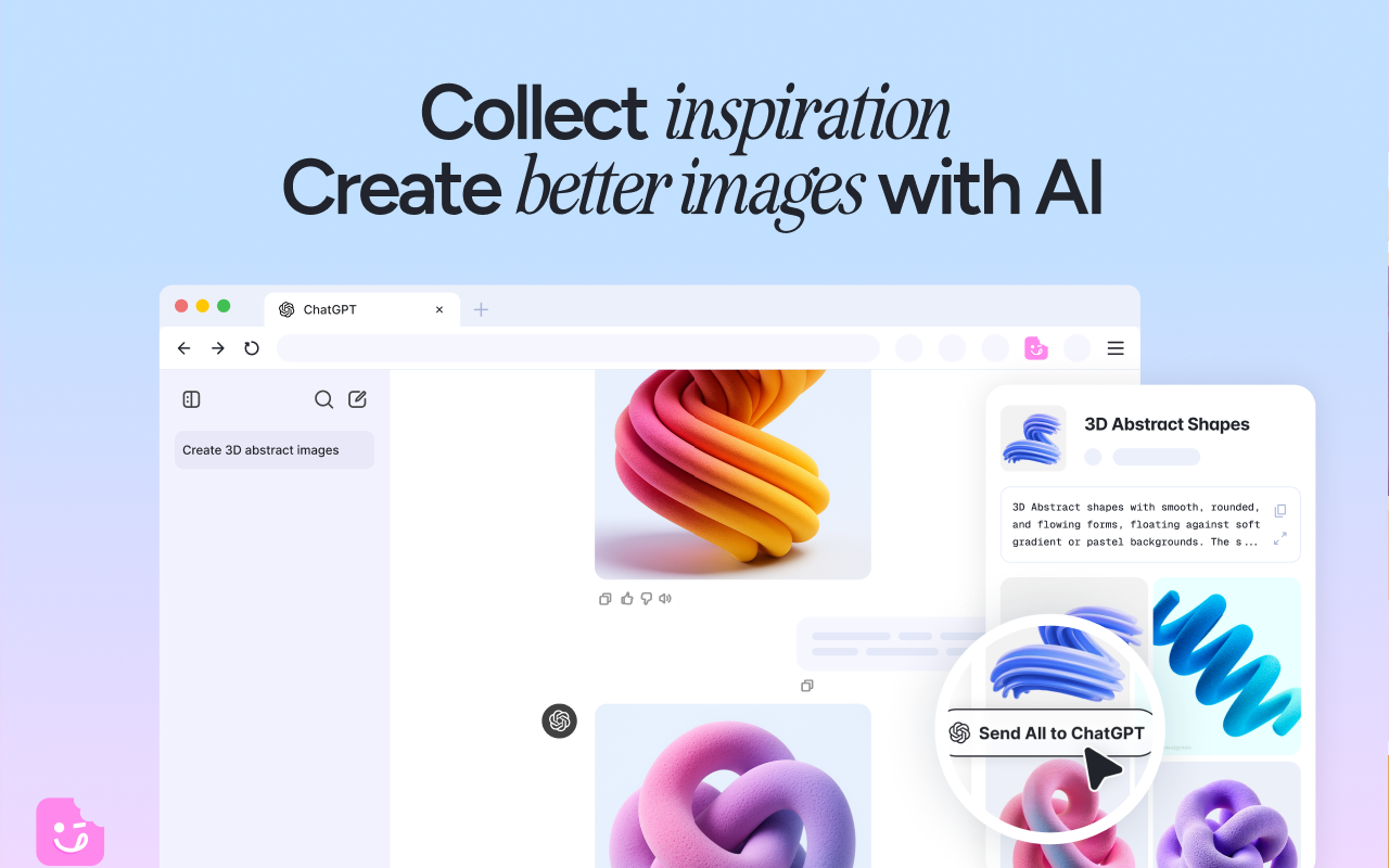 Snack it: Image to AI Prompt chrome谷歌浏览器插件_扩展第2张截图