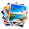 Tossed Photos Slideshow