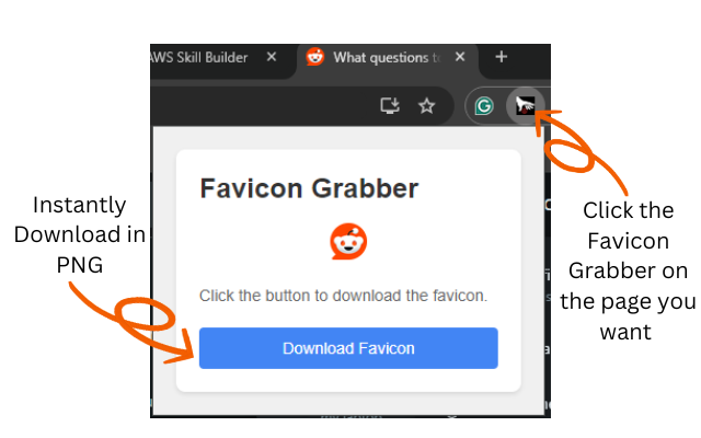 FaviGrab: Favicon Grabber chrome谷歌浏览器插件_扩展第4张截图