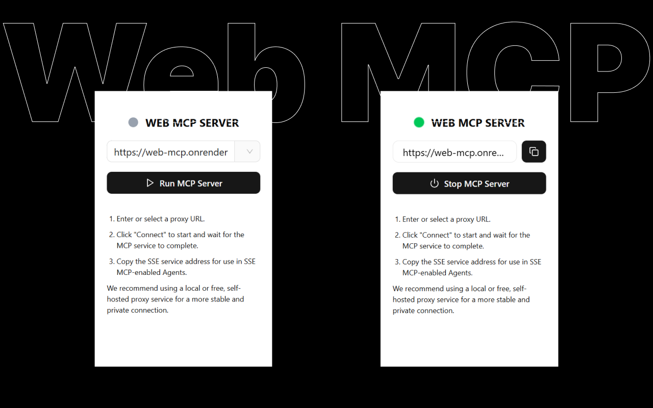 Web MCP: 浏览器MCP服务，AI自动化操作 chrome谷歌浏览器插件_扩展第1张截图
