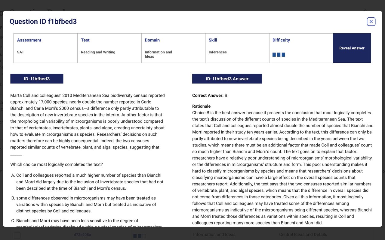 SAT® Question Bank Answer Hider chrome谷歌浏览器插件_扩展第2张截图