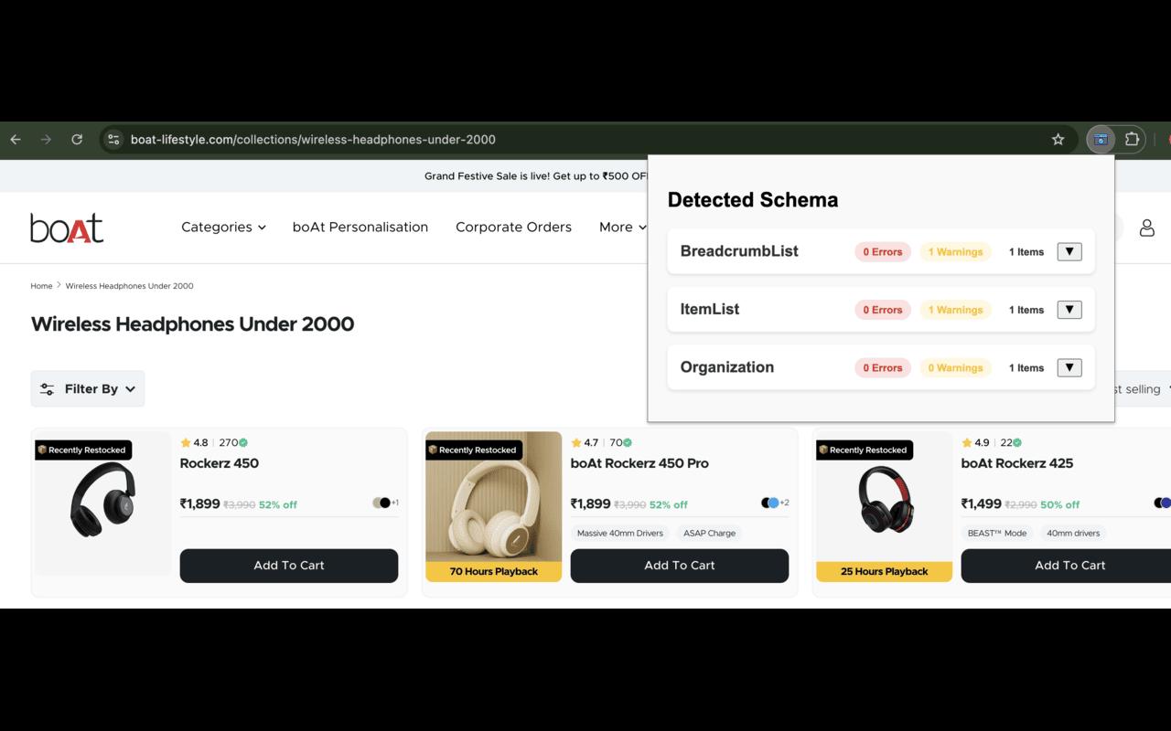 Schema Markup Extractor chrome谷歌浏览器插件_扩展第1张截图