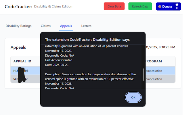 CodeTracker: Disability Edition chrome谷歌浏览器插件_扩展第5张截图