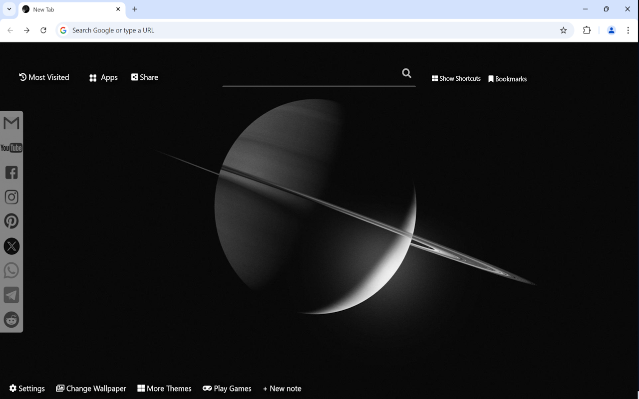 黑色壁纸 chrome谷歌浏览器插件_扩展第3张截图