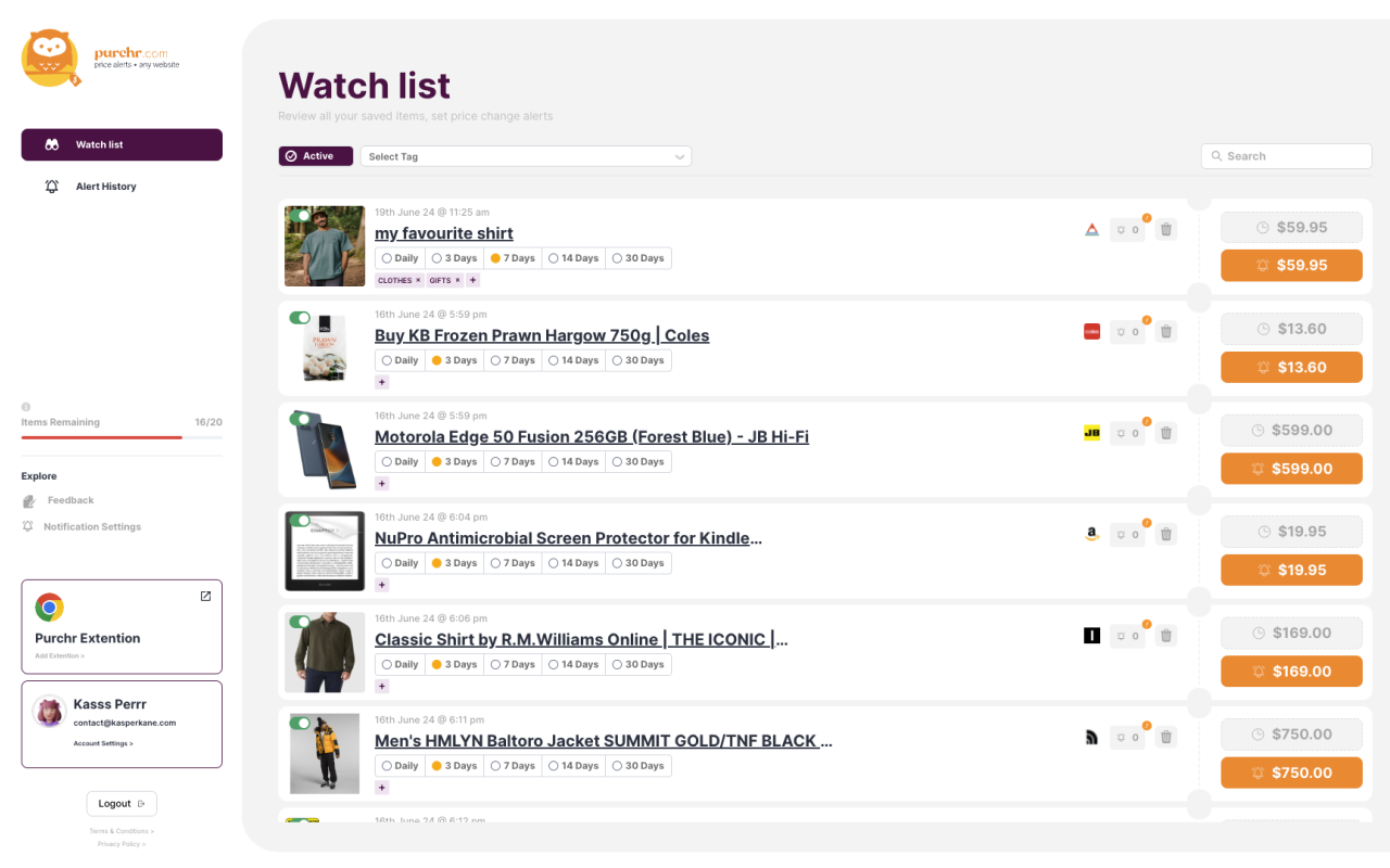 Purchr chrome谷歌浏览器插件_扩展第2张截图