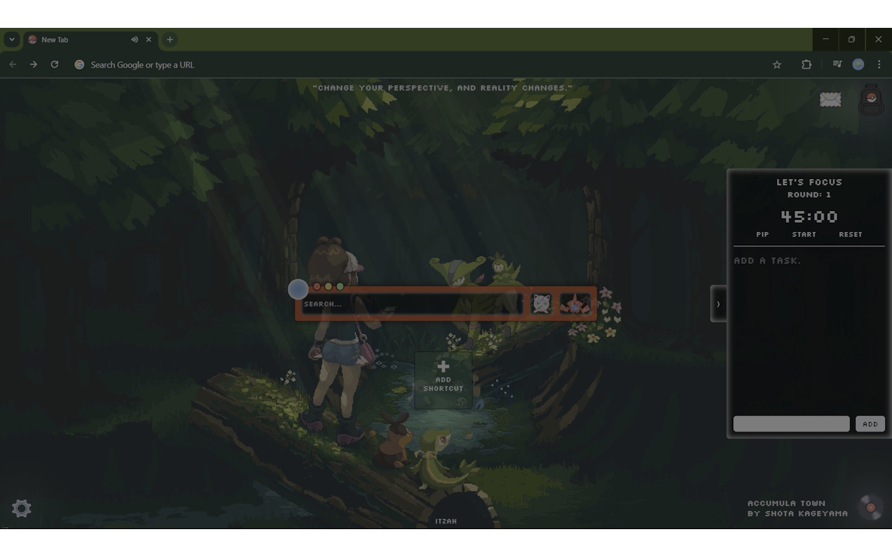 Pokemon Retro Themes - Bring old-school Pokemon vibes to your browser chrome谷歌浏览器插件_扩展第3张截图