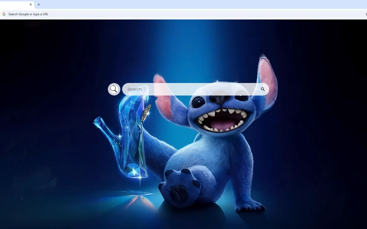 Stitch Blue Live Wallpaper chrome谷歌浏览器插件_扩展第1张截图