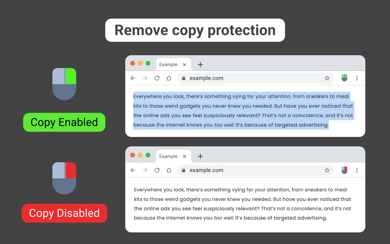Allow Copy Plus - 允许复制 chrome谷歌浏览器插件_扩展第4张截图