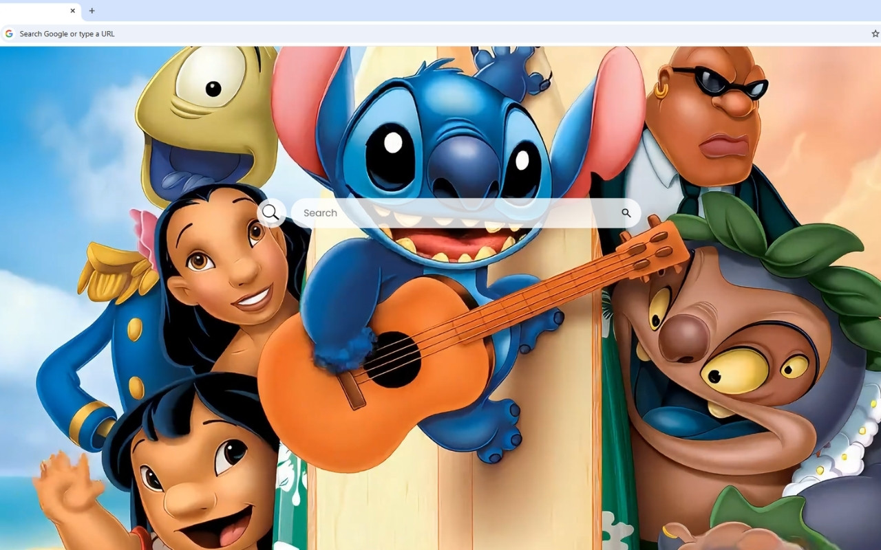 Stitch Music Live Wallpaper chrome谷歌浏览器插件_扩展第1张截图