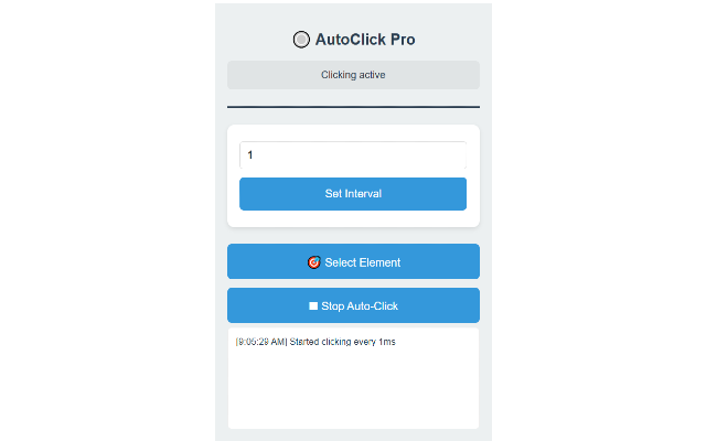 AutoClick Pro chrome谷歌浏览器插件_扩展第1张截图