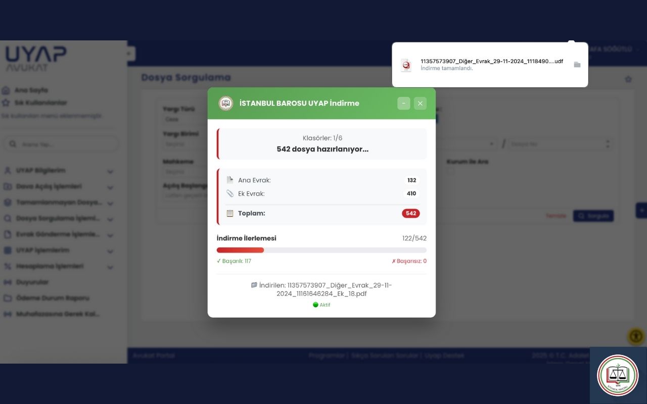 ISTANBUL BAROSU UYAP DOWNLOADER chrome谷歌浏览器插件_扩展第1张截图