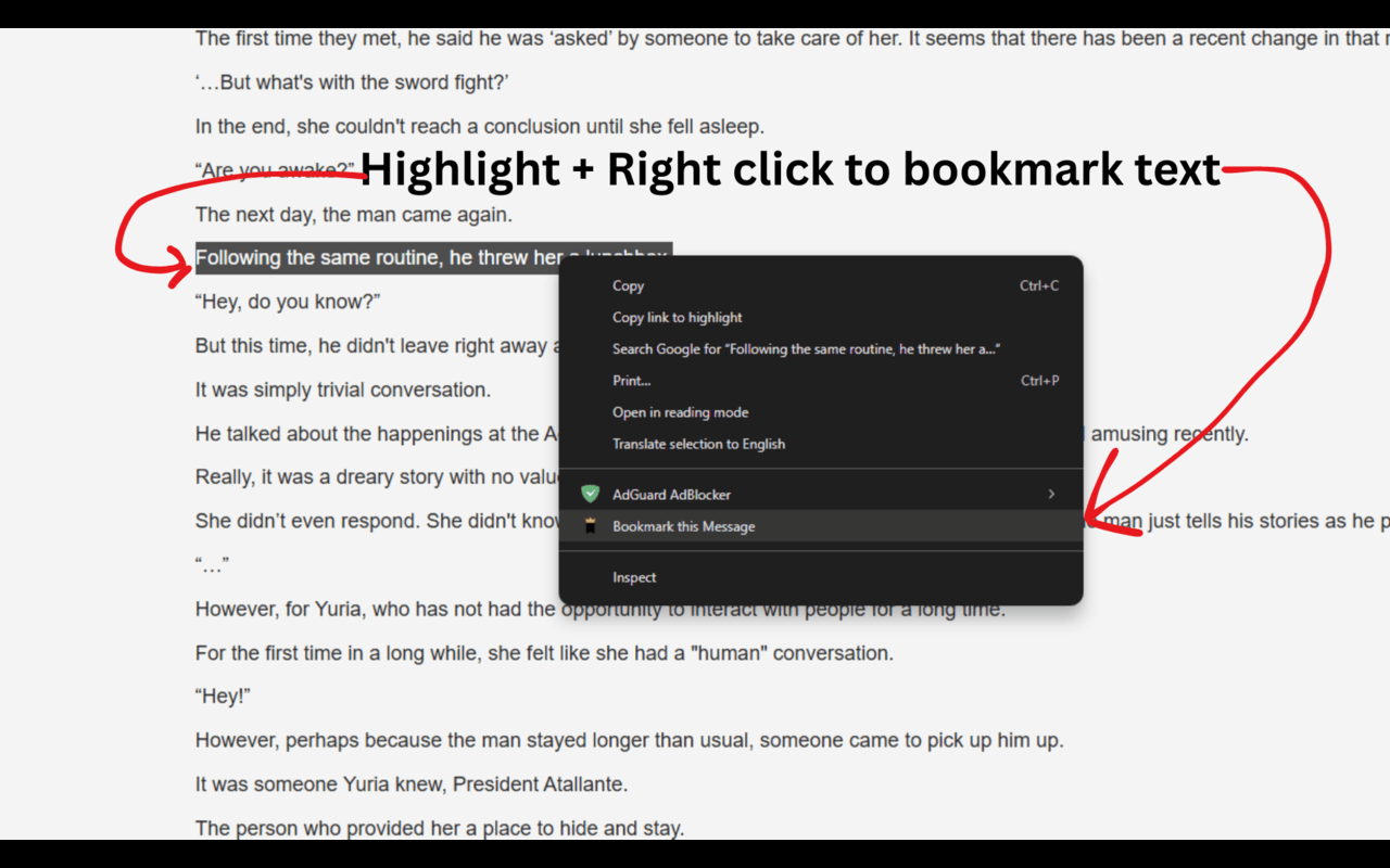Bookmark King – Save & Return to Text Instantly chrome谷歌浏览器插件_扩展第2张截图
