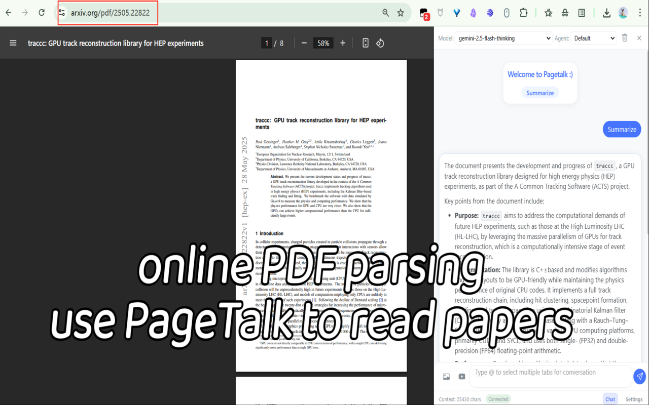PageTalk - Your Browser Q&A Assistant chrome谷歌浏览器插件_扩展第2张截图
