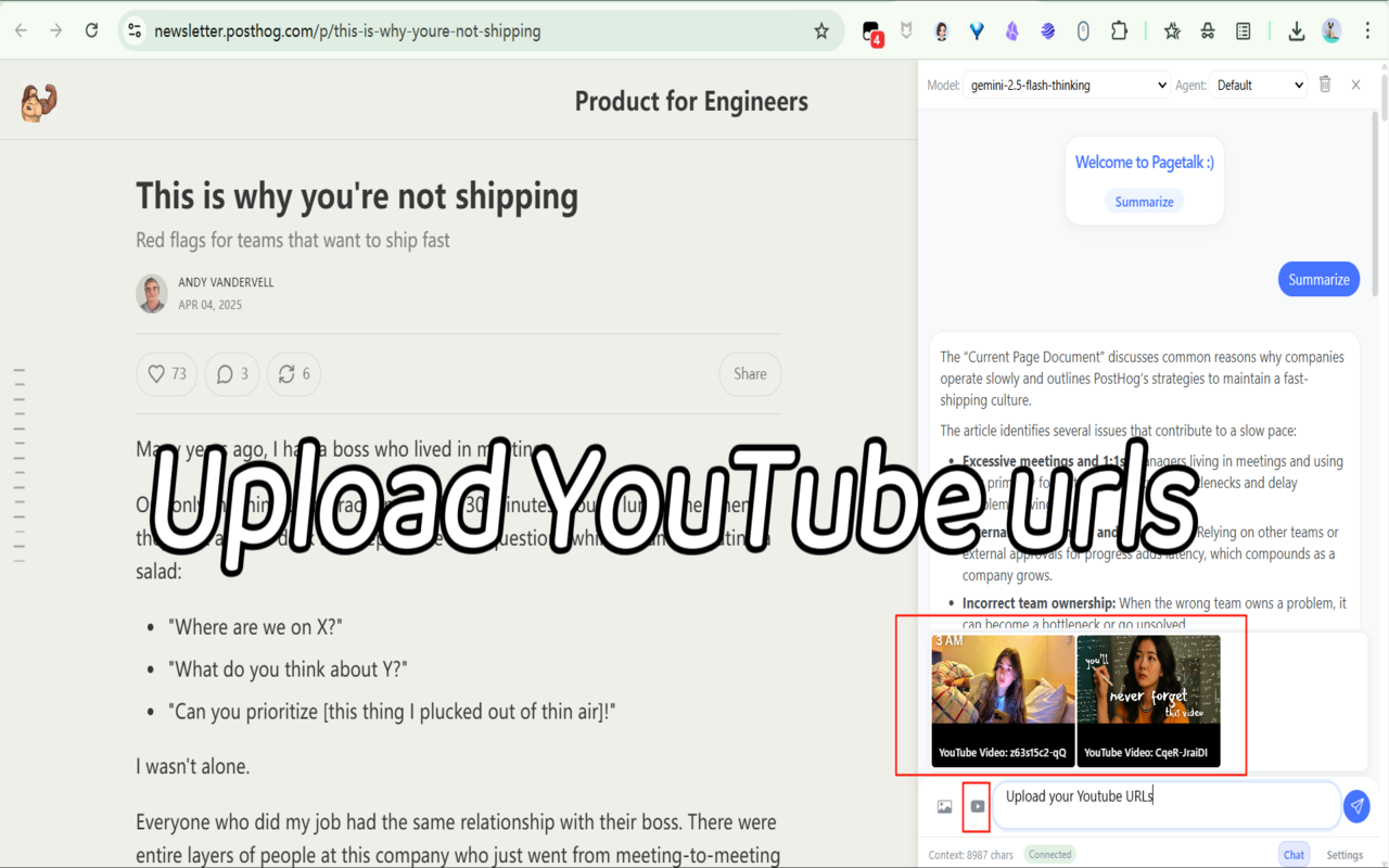PageTalk - Your Browser Q&A Assistant chrome谷歌浏览器插件_扩展第3张截图