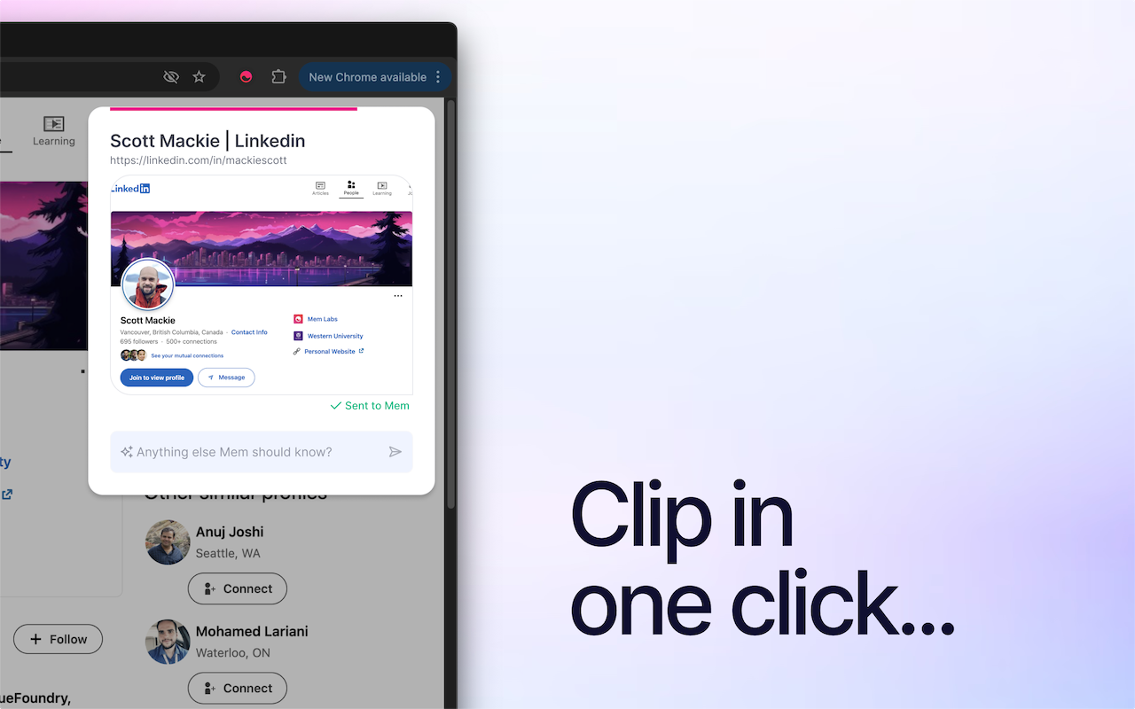 Mem Web Clipper chrome谷歌浏览器插件_扩展第4张截图