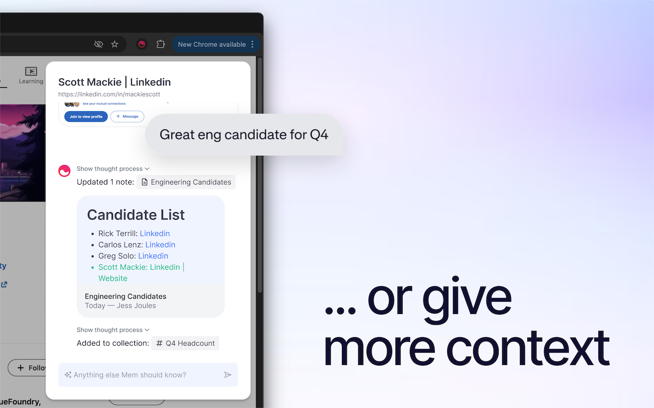 Mem Web Clipper chrome谷歌浏览器插件_扩展第5张截图