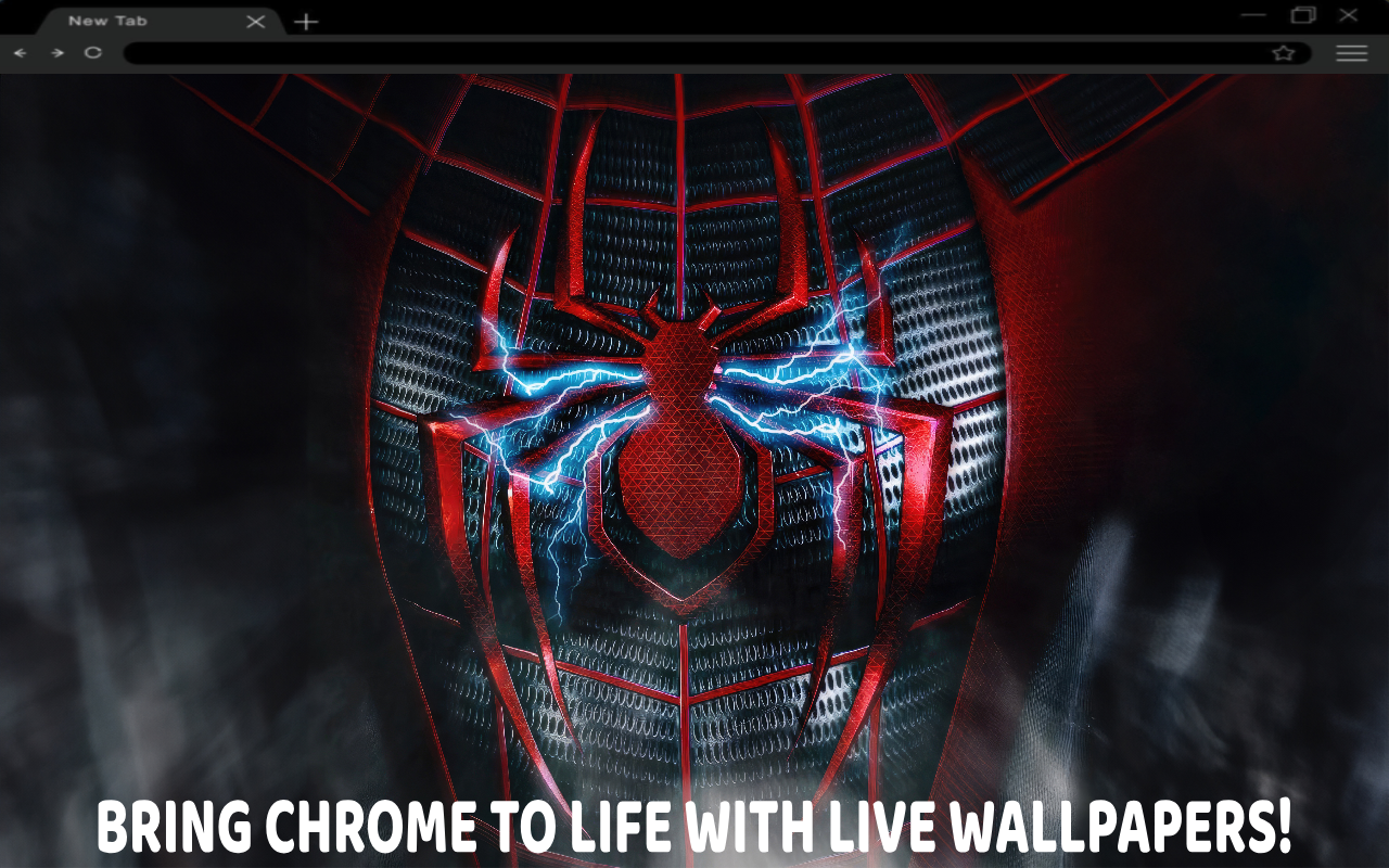 The Iconic Power of Spiderman Live Wallpaper chrome谷歌浏览器插件_扩展第1张截图