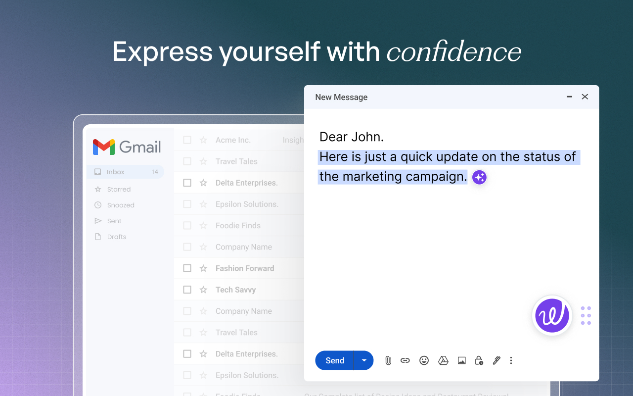 Wordtune: AI Paraphrasing and Grammar Tool chrome谷歌浏览器插件_扩展第5张截图