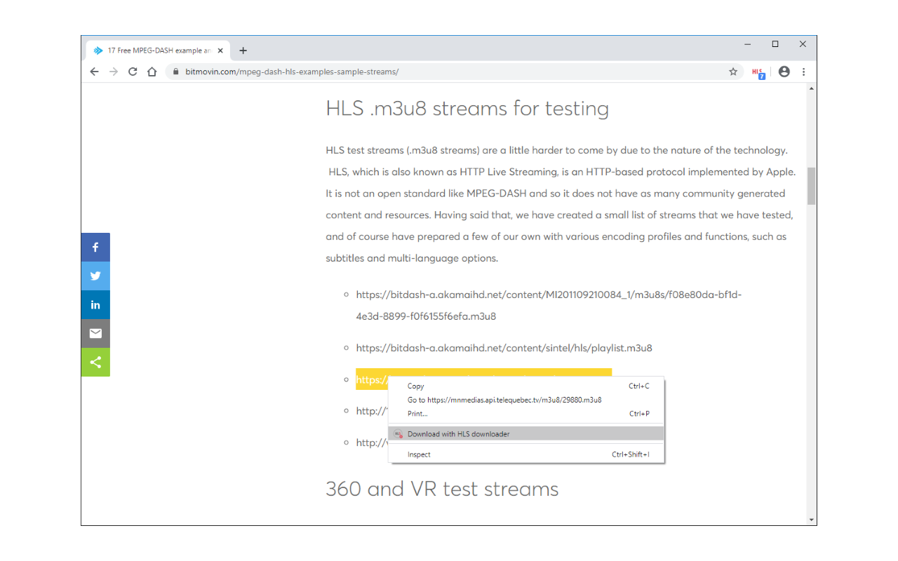 HLS Downloader chrome谷歌浏览器插件_扩展第3张截图
