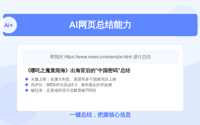 百度AI—浏览器助手 chrome谷歌浏览器插件_扩展第1张截图