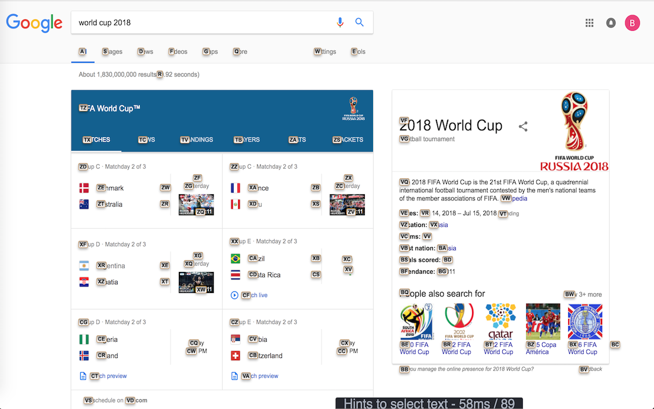 Surfingkeys chrome谷歌浏览器插件_扩展第2张截图