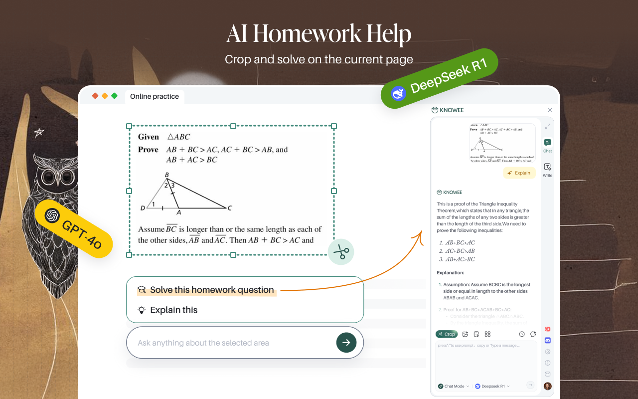 Knowee AI (formerly StudyGPT) - Your Homework & Essay Helper chrome谷歌浏览器插件_扩展第5张截图