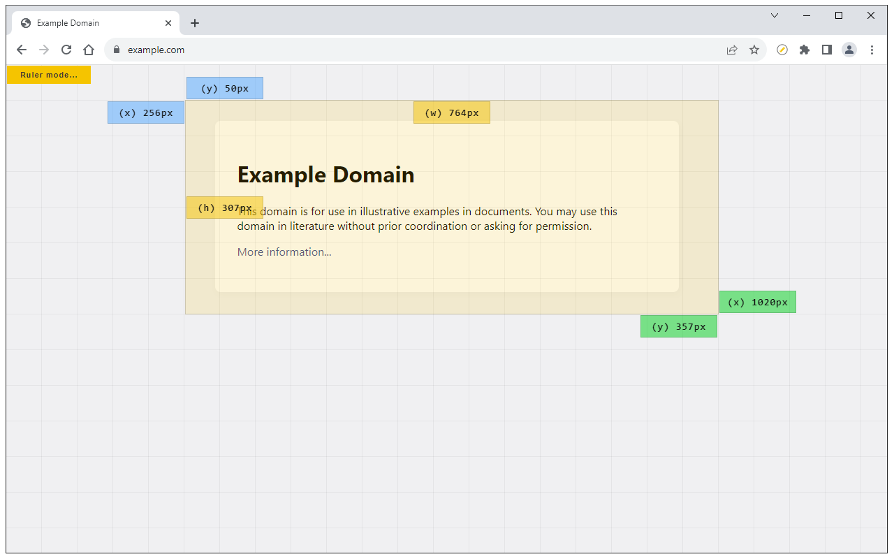 Page Ruler chrome谷歌浏览器插件_扩展第4张截图