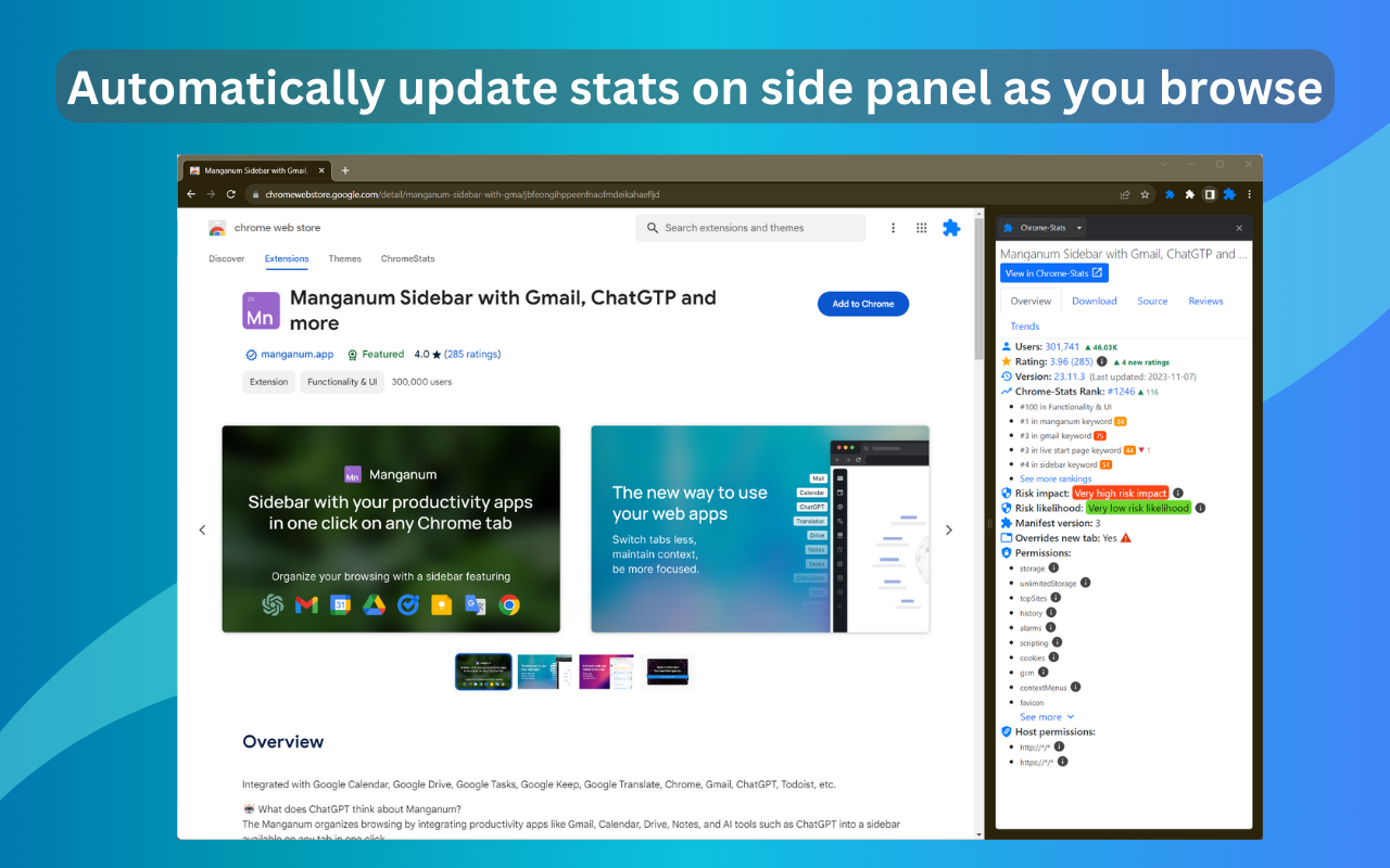 Extension Guard - Manage and secure extensions chrome谷歌浏览器插件_扩展第1张截图