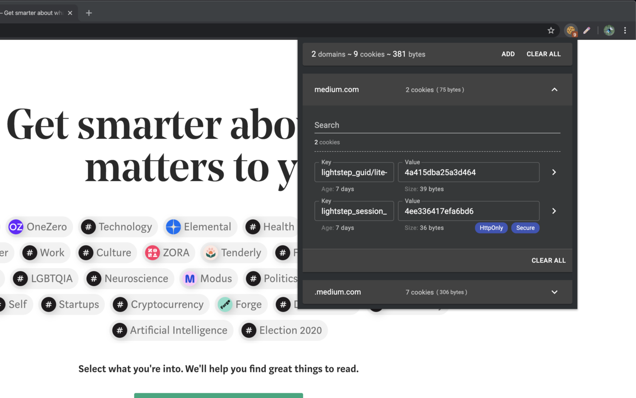 Easy Cookie Editor chrome谷歌浏览器插件_扩展第3张截图
