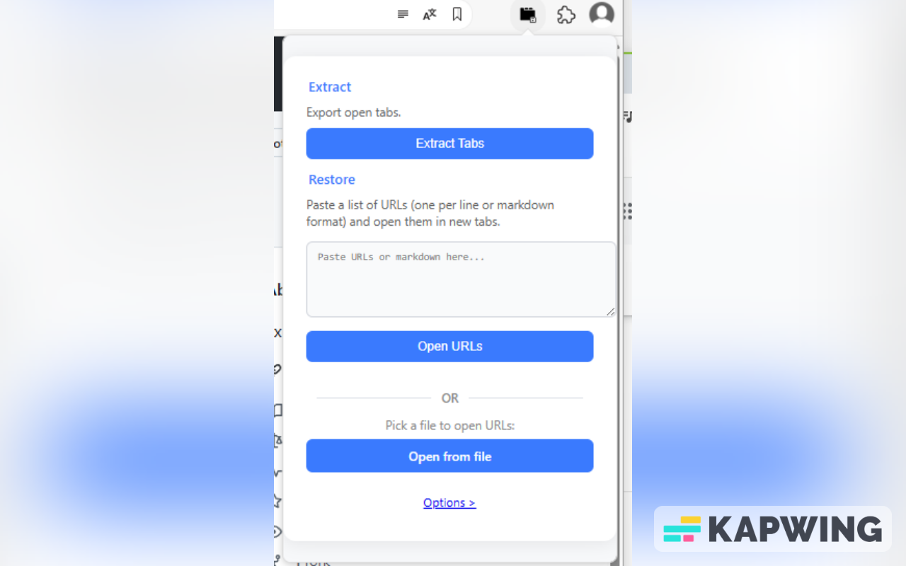 Tab-Save chrome谷歌浏览器插件_扩展第2张截图