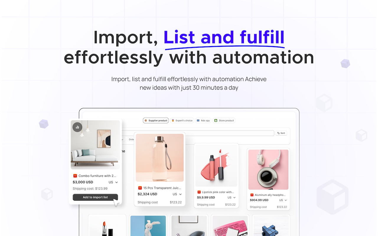 AliExpress Product Importer chrome谷歌浏览器插件_扩展第1张截图