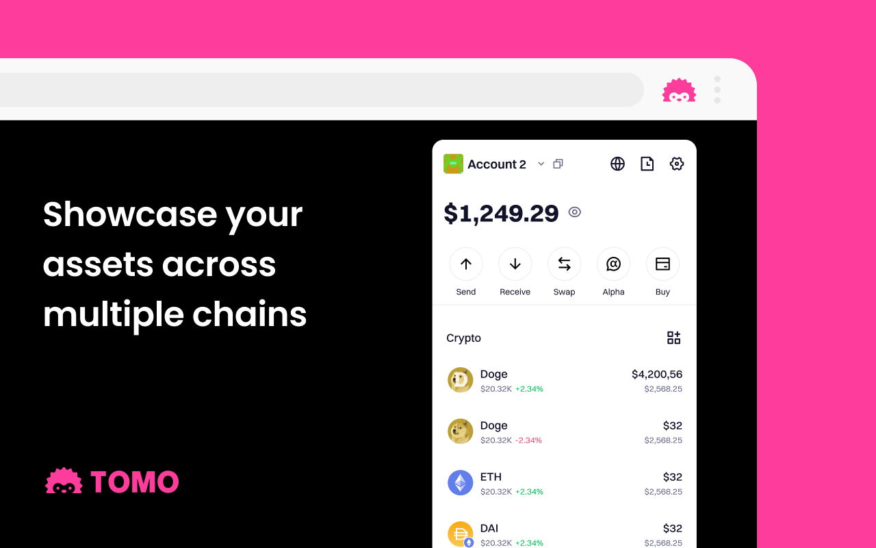 Tomo Wallet chrome谷歌浏览器插件_扩展第1张截图