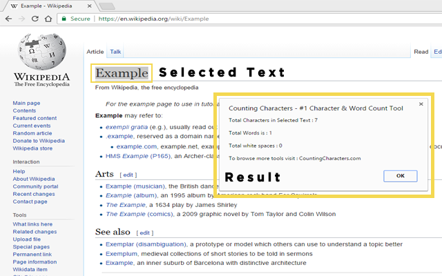 Counting Characters - #1 Letter & Word Count chrome谷歌浏览器插件_扩展第3张截图